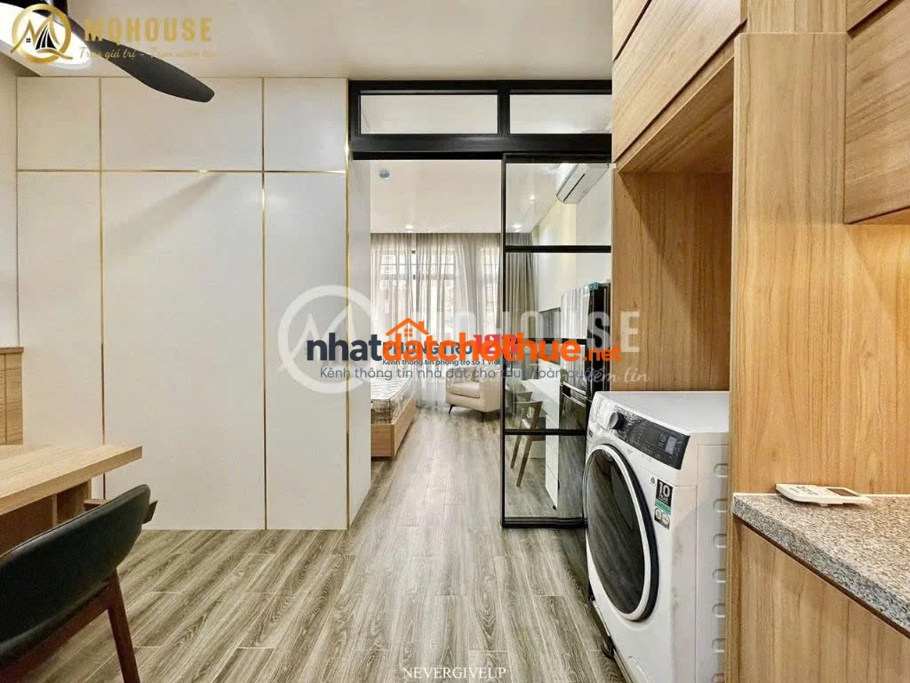 CHO THUÊ CĂN HỘ 45m², CỬA SỔ LỚN , MÁY GIẶT RIÊNG TẠI NGUYỄN CỬA VÂN, BÌNH THẠNH GẦN QUẬN 1
