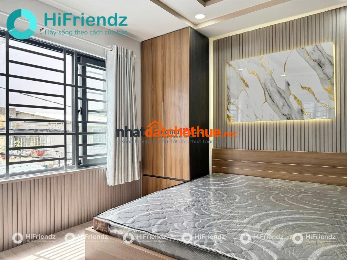 CHO THUÊ CĂN HỘ 1PN CÓ CỬA SỔ LỚN , MÁY GIẶT SẤY AI – LÊ QUANG ĐỊNH, BÌNH THẠNH, GẦN ĐH VĂN LANG 1