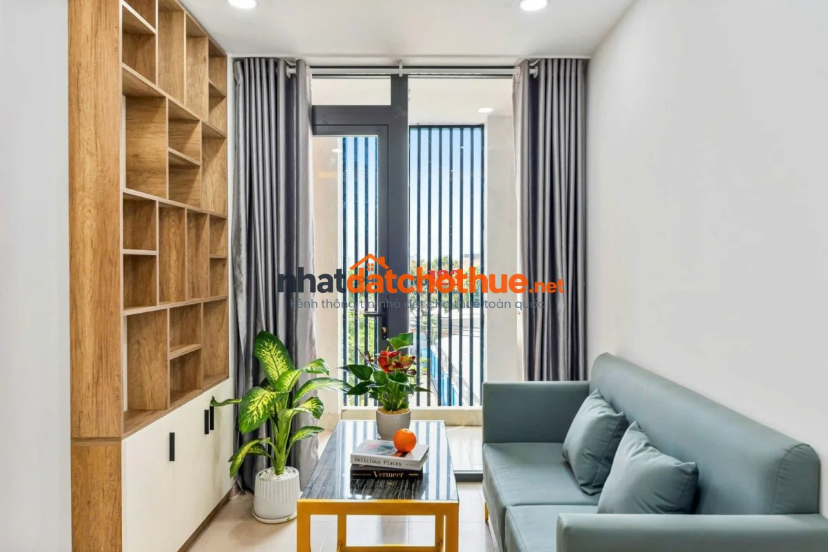 PHÒNG FULL NỘI THẤT BAN CÔNG SIÊU THOÁNG VÕ DUY NINH BÌNH THẠNH TÁCH BẾP TIỆN NGHI YÊN TĨNH 1