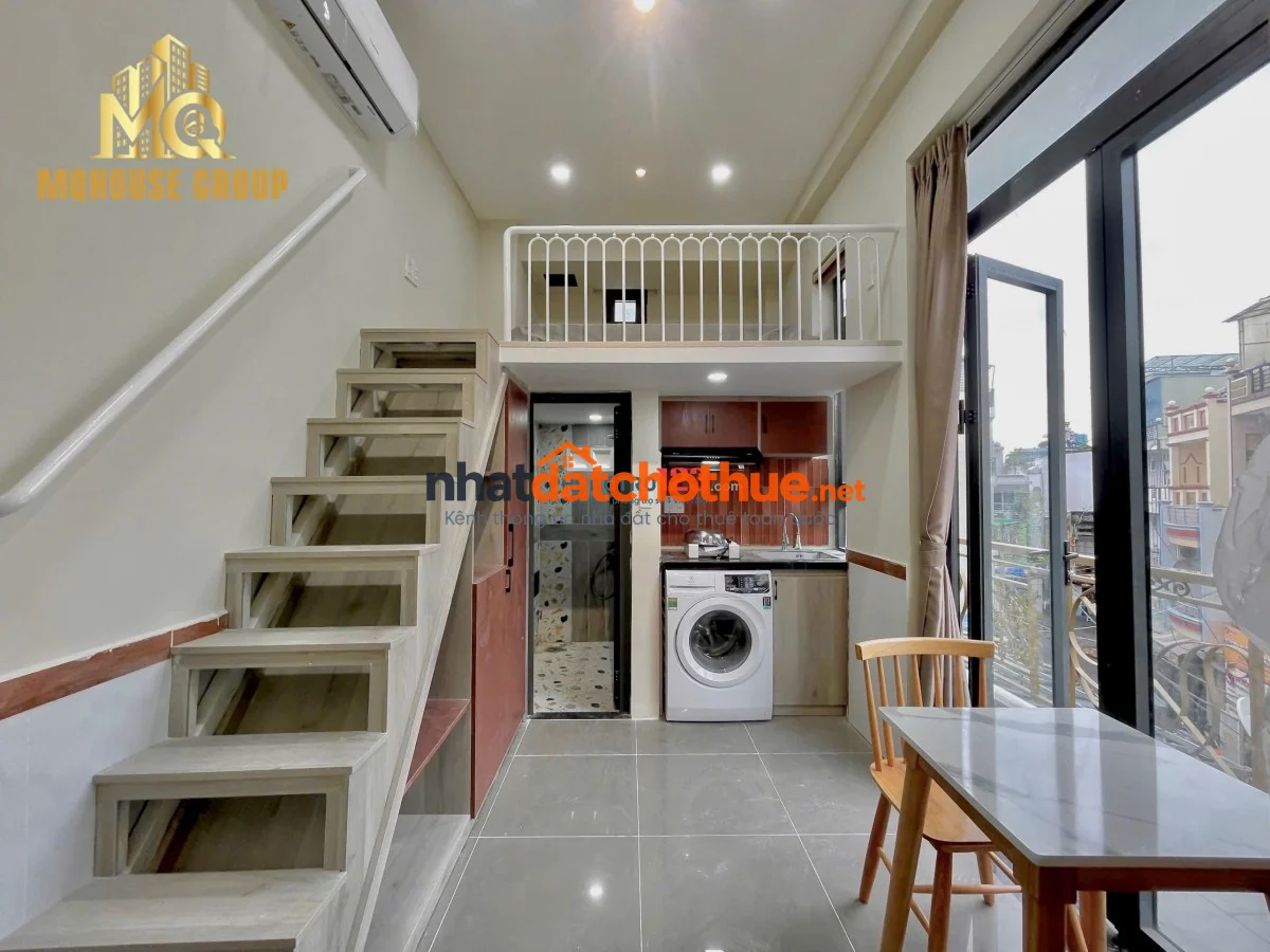 CHO THUÊ DUPLEX CỬA SỔ, BAN CÔNG, MÁY GIẶT RIÊNG NGAY LÝ THƯỜNG KIỆT, QUẬN 10