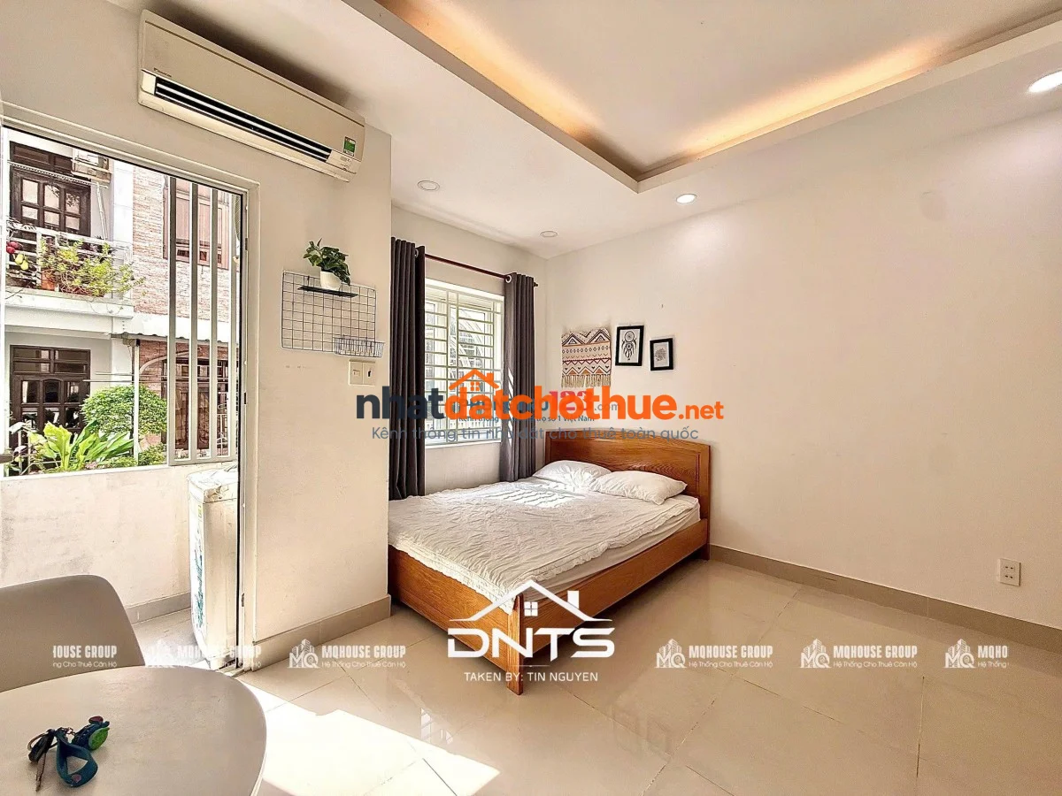 Cho thuê chung cư mini balcony giá rẽ ngay ĐH Hoa Sen - Văn Lang - Chợ Bến Thành - Bùi Viện