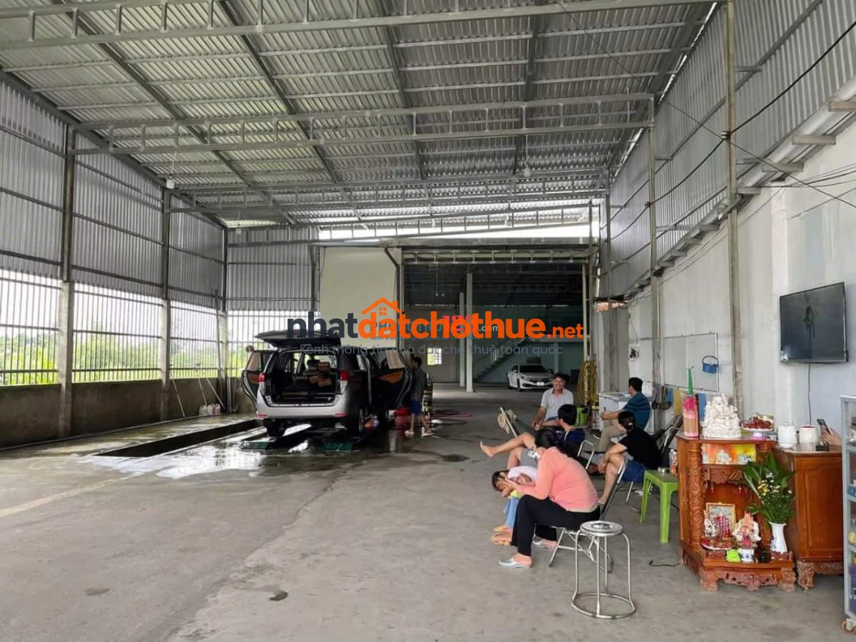 Cho thuê kho, mặt tiền QL50, ưu tiên lâu dài, có sẵn kho
