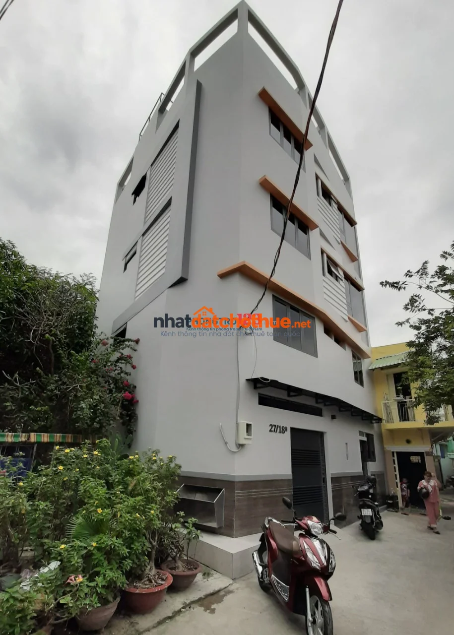 Căn hộ mới , full nội thất, thoáng mát, an ninh, cách Cầu vượt cây Gõ 100m.