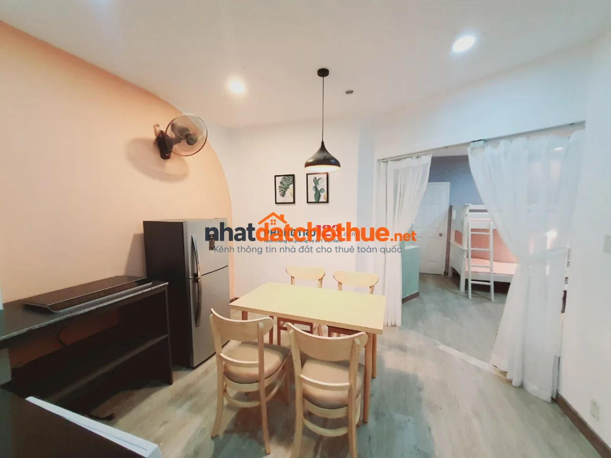CHO THUÊ CĂN HỘ DV1PN + FULL NỘI THẤT 40M2 _ CƯ XÁ ĐÔ THÀNH Q.3