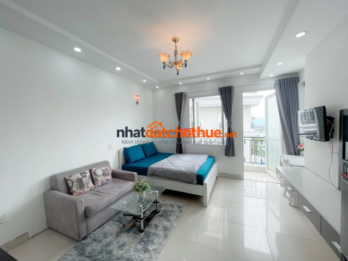 Căn Hộ Ban Công 35m2 Full Nội Thất Máy Giặt Riêng Lê Văn Sỹ Q3 1
