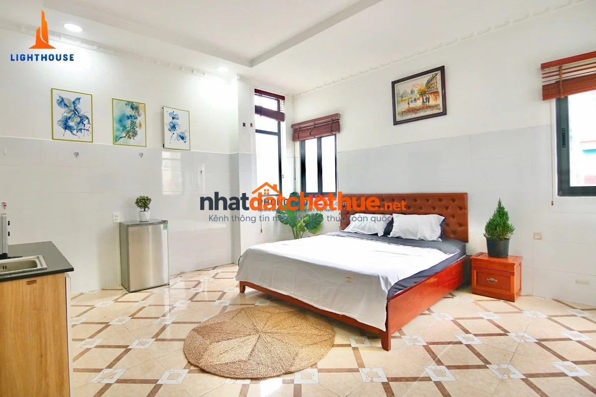 STUDIO FULL NỘI THẤT – Q10 – THANG MÁY, AN NINH 24/7